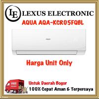 Gambar AQUA AC 1/2 PK UV COOL | AQA-KCR05FQBL | KCR05FQBL | 05FQBL dari lexus electronic mall Kota Bogor 1 Tokopedia