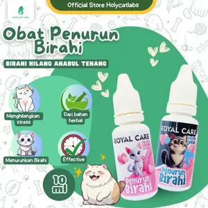 RUBI Royal Care Obat Penurun Birahi Kucing Herbal isi 10ml