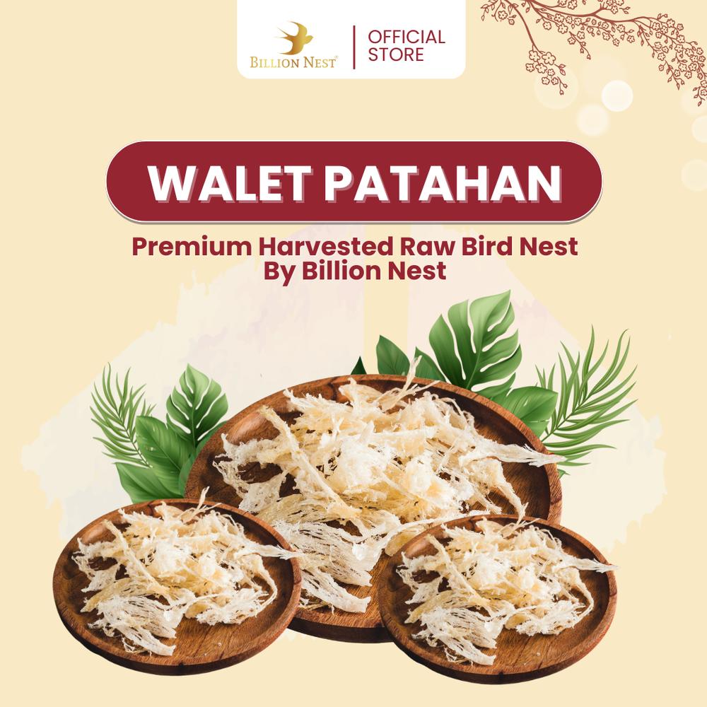 Sarang Burung Walet (Bird Nest) Mentah Patahan [HARGA PER GRAM]