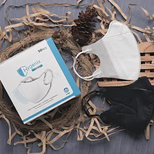 Masker Duckbill Garis Isi 50 Pcs 3 Ply Earloop Facemask