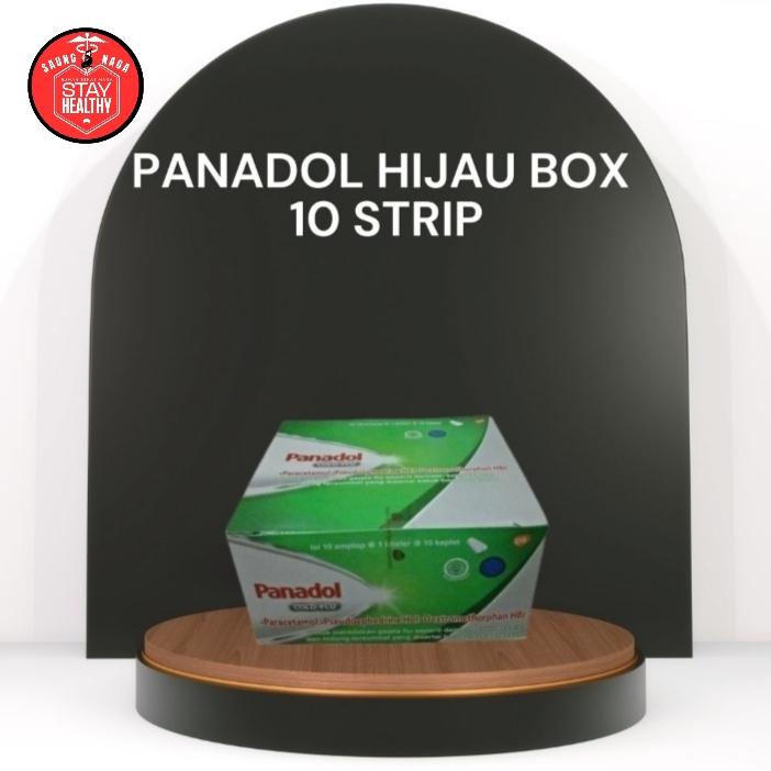 panadol hijau tablet 1 box