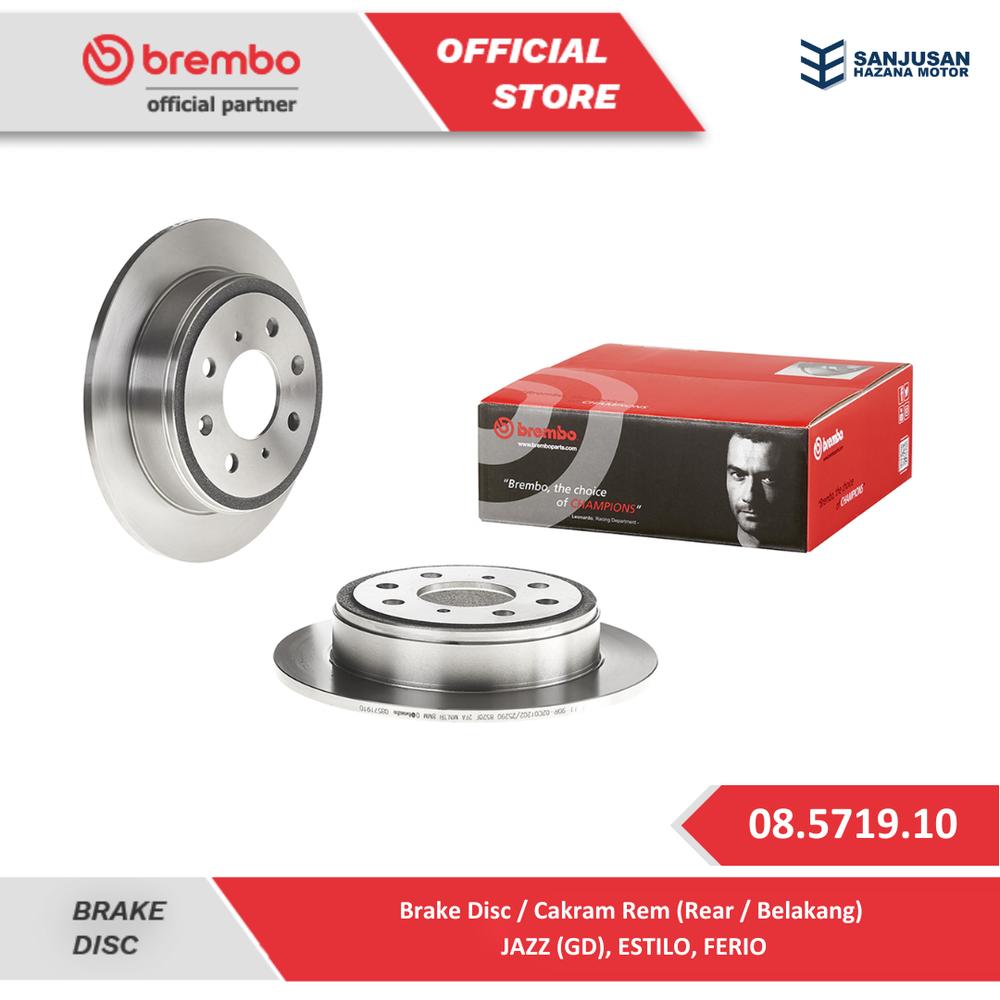 Brake Disc / Cakram Rem Brembo (R) JAZZ (GD), ESTILO, FERIO - 08.5719.10