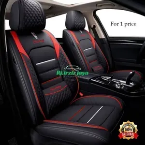 sarung jok mobil agya 2023 -2025 full set depan & belakang bahan ferrari