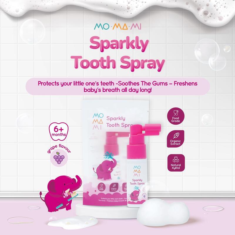 Momami Sparkly Tooth Spray 20ml | Semprotan Perawatan Gigi Anak - Shop ...