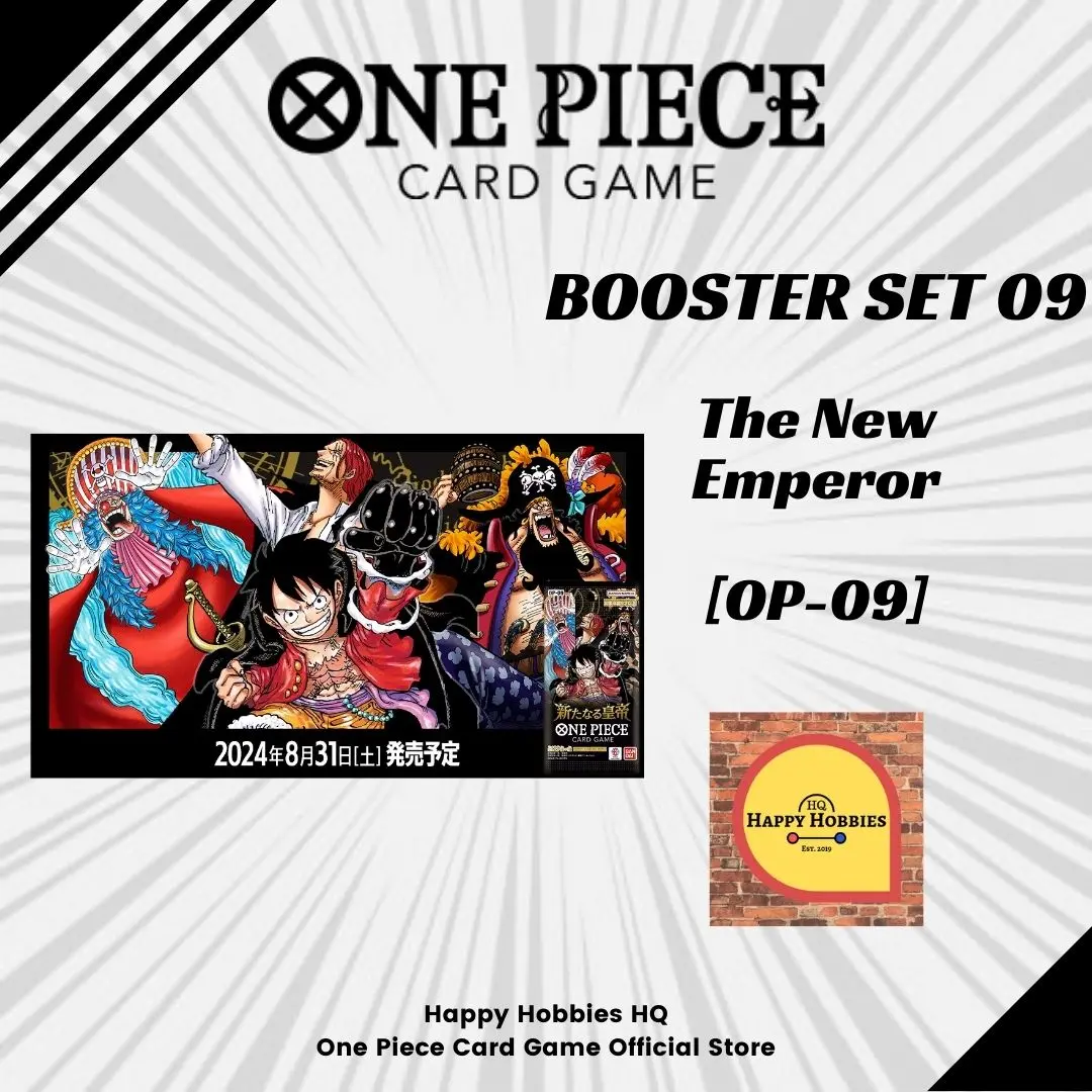 One Piece Card Game BOOSTER BOX PACK The New Emperor OP09 OP-09 Japan