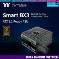 Gambar Thermaltake Smart BX3 650W 750W - 80+ Plus Bronze ATX 3.1 Non Modular Flat Cable Quiet PSU - 650W  dari Duta Mandiri Infokom Kota Administrasi Jakarta Pusat 1 Tokopedia