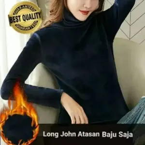 LONG JOHN THERMAL WINTER SWEATSHIRT - SWEATER MUSIM DINGIN WANITA