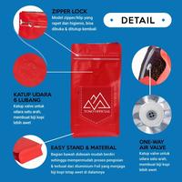 Gambar Toso Kemasan Kopi 1Kg 1000 gram Packaging Kopi Standing Pouch Flat Bottom Zipper Lock +Valve - ZIPPER-WHITE dari Toso Mart Kota Administrasi Jakarta Pusat 3 Tokopedia
