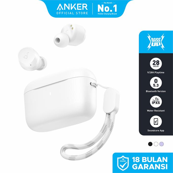 Gambar TWS Anker SoundCore A20i - A3948 - Ungu dari Anker Official Jogja Kota Yogyakarta Tokopedia
