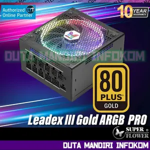 Super Flower Leadex III Gold ARGB PRO 750W 80+ Gold - SF-750F14RG V2.0