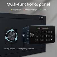 Gambar Deli Brankas Besi Digital / Digital Safe Box / Double Unlocking / Kunci Kata Sandi / Key Password / Anti Maling Anti Bobol  35x25x25 ET530 dari Deli Brankas Official Store Kota Administrasi Jakarta Timur 2 Tokopedia