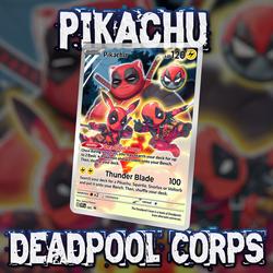 deadpool and pikachu pokemon card Pokmon TCG: Pikachu V-Union Gift Box (S-Chinese)  PokeUnlimited