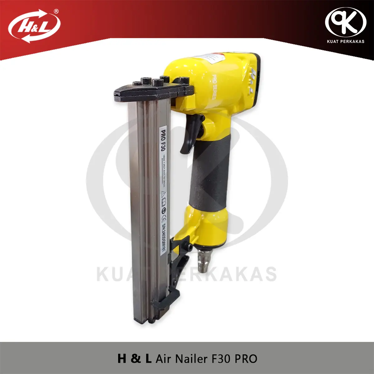 Air Nailer Gun F 30 H&L PRO-F30 Paku Tembak Angin Stapler Staples