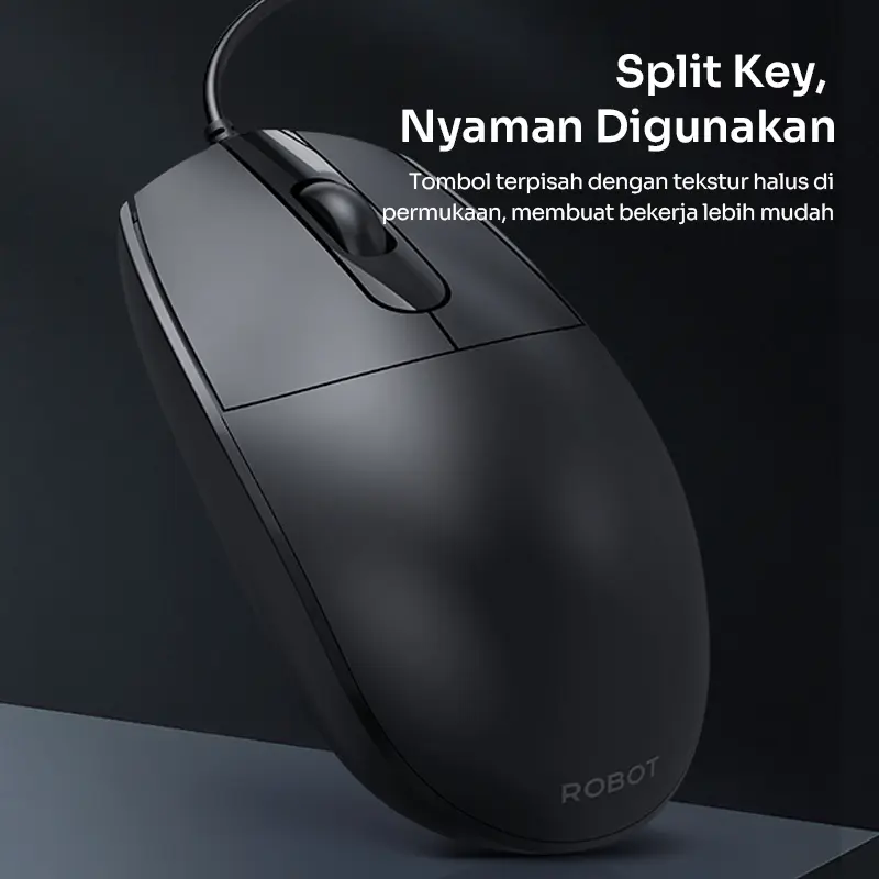 ROBOT Mouse USB Kabel M100 1200 DPI 3
