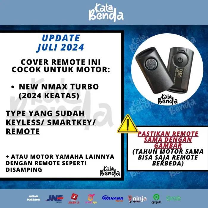 Cover Remote Carbon Nmax Turbo 2024 / Neo S / Techmax Yamaha Kunci Case Keyless Smartkey 2025 3