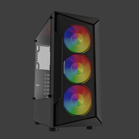 Gambar CASING MID TOWER VENOMRX ROCKSTAR GAMING PC CASE ATX FREE 3 ARGB FANS dari btgcom Kota Denpasar 2 Tokopedia