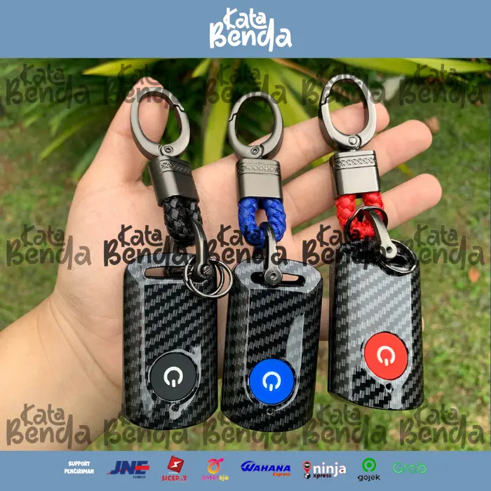Cover Remote Carbon Nmax Turbo 2024 / Neo S / Techmax Yamaha Kunci Case Keyless Smartkey 2025 2