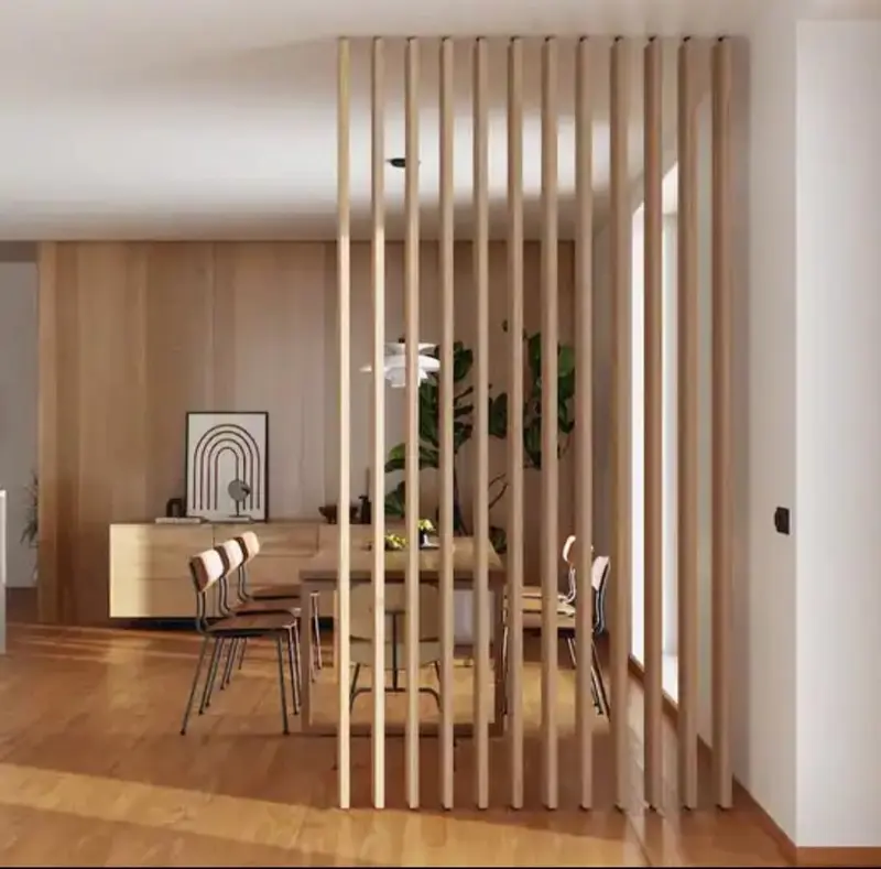 hollow pvc partisi kisi kisi /wallpanel wpc laiv  kisi kisi / kisi kisi sekat ruangan 0