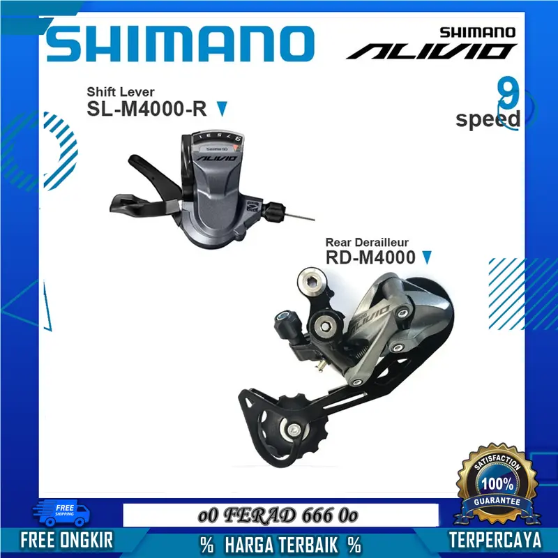 Mini Groupset 7/8/9 Speed Shifter RD Tourney/Altus/Acera/Alivio Single Speed Universal Bike 0