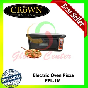 CROWN Electric Oven Pizza EPL-1M - GARANSI RESMI
