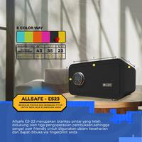 Gambar Tempat penyimpanan Fingerprint ALLSAFE AS-ES 23 TOUCH - Black dari Biru International Kota Administrasi Jakarta Utara 3 Tokopedia