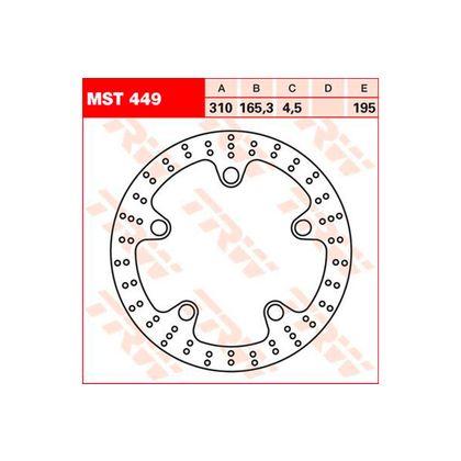 Gambar Rem Cakram MST449 CROSSTOURER VFR1200 10043569 TRW dari Webike Indonesia Kota Administrasi Jakarta Selatan Tokopedia
