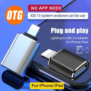 Konverter oTg USB 3.0 Converter Adapter Transfer Connector Mouse Keyboard Flash Disk  kompatibel for iphone