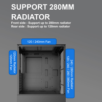 Gambar CASING MID TOWER VENOMRX ROCKSTAR GAMING PC CASE ATX FREE 3 ARGB FANS dari btgcom Kota Denpasar 3 Tokopedia