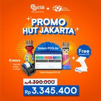 Gambar Paket Promo HUT Jakarta ESB x iWare dari ESB Restaurant Technology Kota Administrasi Jakarta Utara 1 Tokopedia