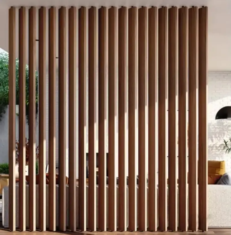 hollow pvc partisi kisi kisi /wallpanel wpc laiv  kisi kisi / kisi kisi sekat ruangan 1
