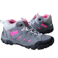 Gambar Sepatu Wanita Outdoor Abu Pink Suede Mesh Size 36-41 Sepatu Gunung Hiking Trekking Kualitas High Quality dari Avelove Shop 99 Kab. Tangerang 1 Tokopedia