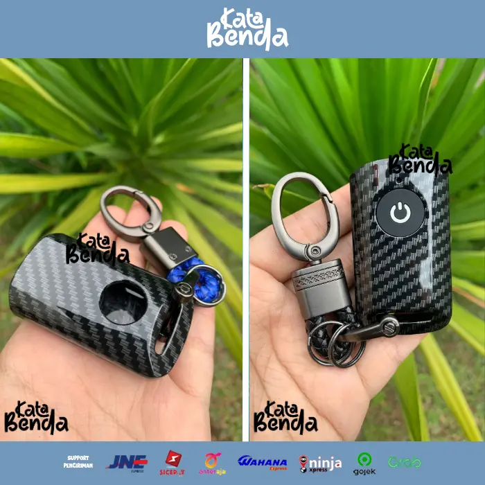 Cover Remote Carbon Nmax Turbo 2024 / Neo S / Techmax Yamaha Kunci Case Keyless Smartkey 2025 1