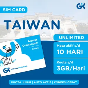 Sim Card Taiwan | Quota Pure Unlimited | Taipei Simcard