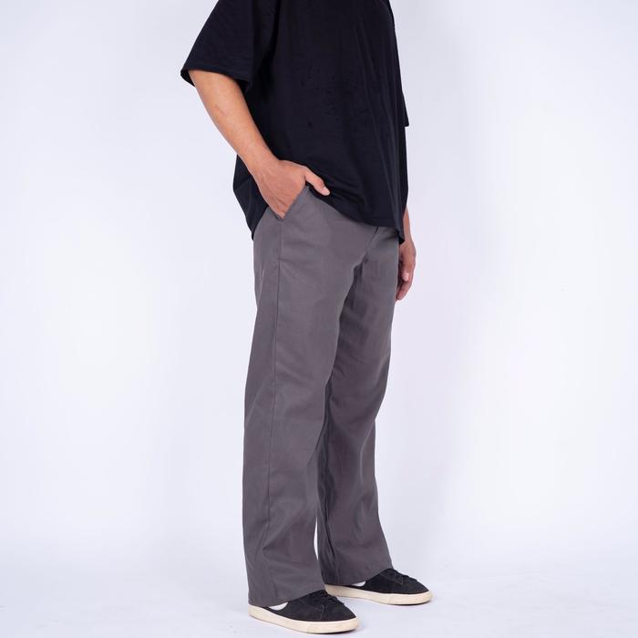 Gambar DailyOutfits Slim Straight Work Fit Pants Chinos 318 Abu Exclusive - S dari Daily Outfits DYO Kota Tangerang Tokopedia
