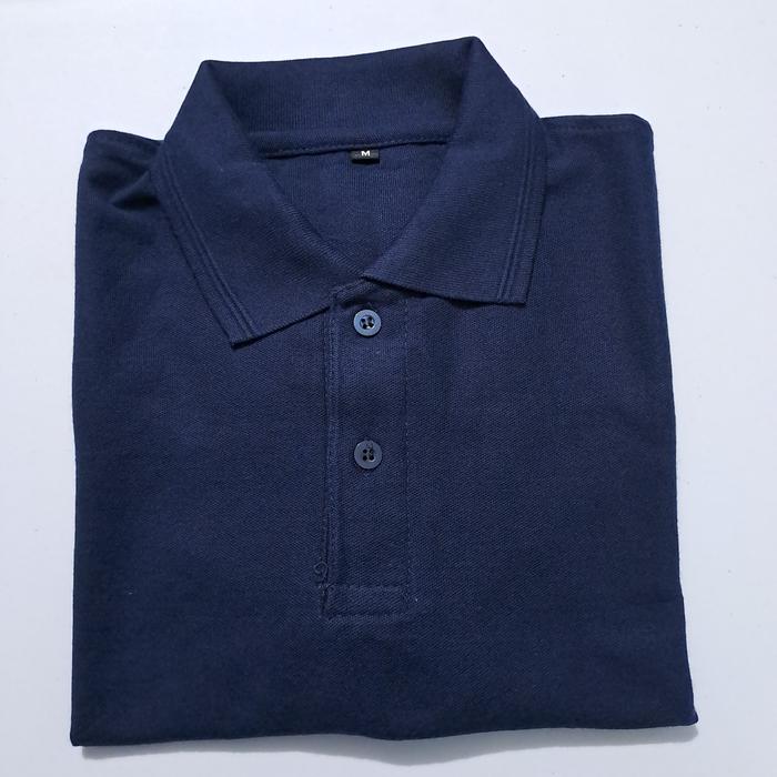 Gambar Kaos Polo size M dari KAOS POLOS KPDM Kab. Bekasi Tokopedia
