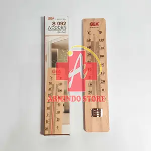 Thermometer Ruangan Kayu