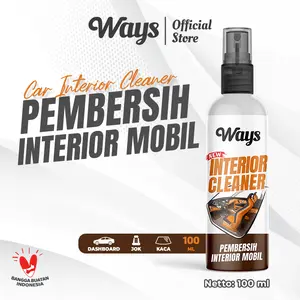 WAYS Interior Cleaner Pembersih Interior Mobil Dashboard Cover Jok Stir Kaca - 100ml