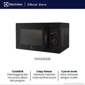 Langsung Diproses Microwave Grill Electrolux Emg23K22B - Emg 23K22 B - Emg23 -EMG 23 K 22 B- Emg23K22