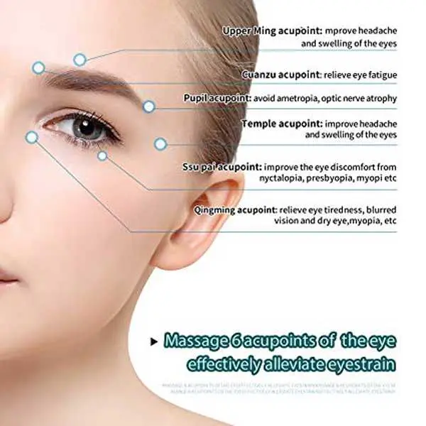 Premium Eye Care Massager Alat Pijat Mata Alat Terapi Mata bluetooth 8