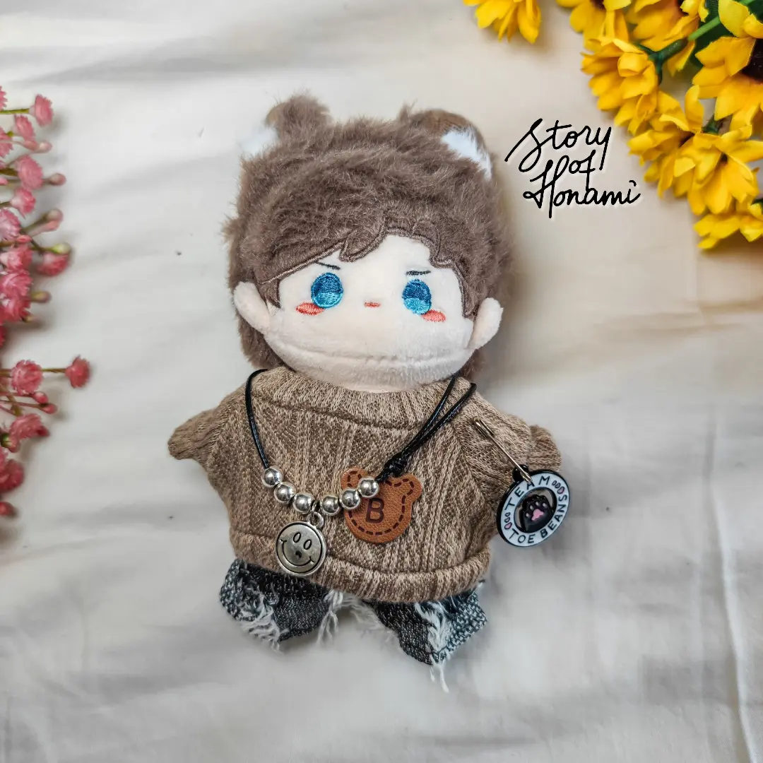 TOE BEANS SET - BAJU DOLL  10 CM SET SWEATER KALUNG CASUAL CLOTHING KPOP COTTON