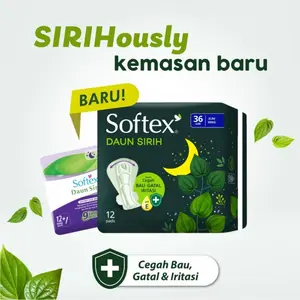 Softex Daun Sirih Pembalut Wing 29 cm / 36 cm wanita tampon BEBAS ONGKIR