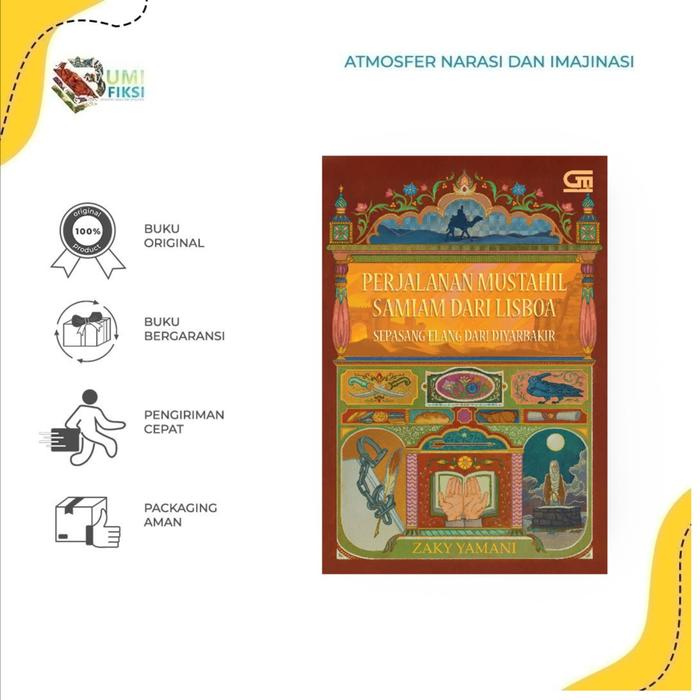 Gambar Buku Novel - Perjalanan Mustahil Samiam dari Lisboa: Sepasang Elang dari Diyarbakir Cetak Digital dari Bumifiksimedan001 Kota Medan Tokopedia