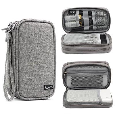 Tas hp , gadget , power Bank dua kantong / DOUBLE POUCH digital BAONA 0