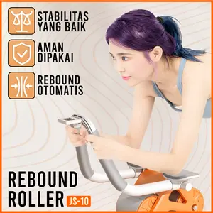 2in1 Elbow Abdominal Roller Wheel Alat Olahraga Sit Up Latihan Otot Perut Pria Wanita