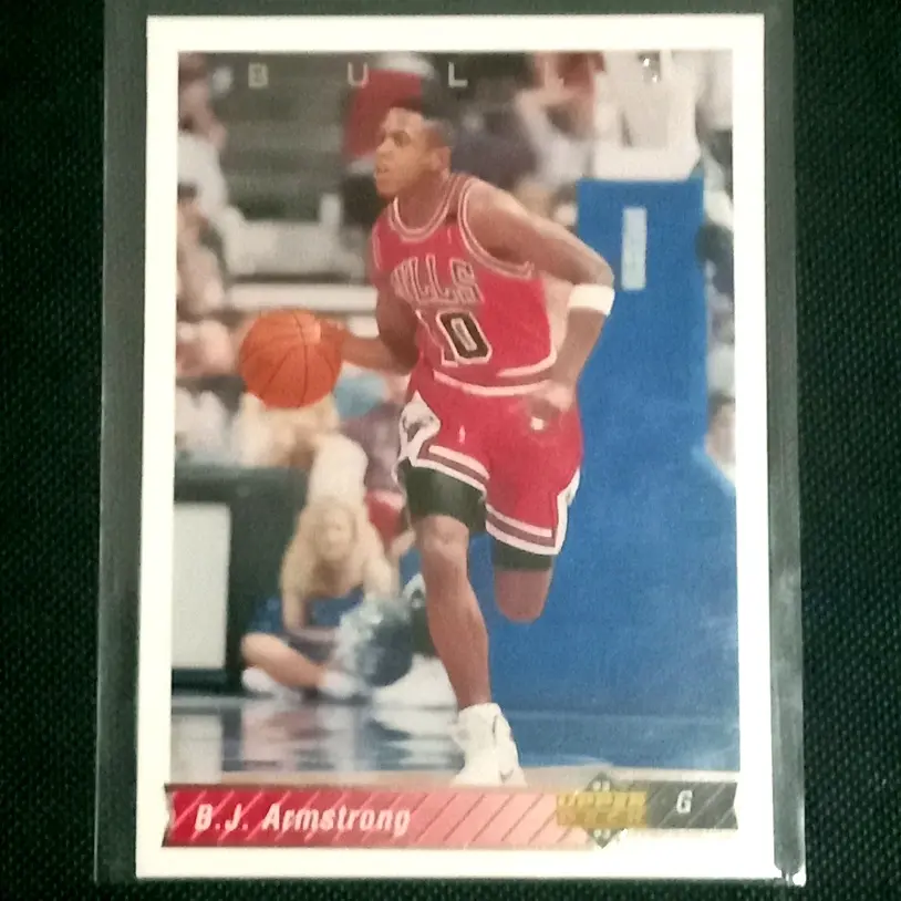 BJ Armstrong Bulls Upper Deck