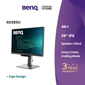 BenQ RD280U 28.2" 4K+ BenQ Programming Monitor with Backlight