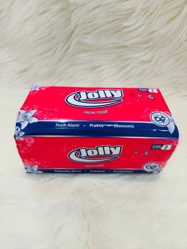 Jolly Facial Tissue 200 sheet 250 sheet 2 ply 2