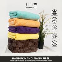 Gambar RISE Finezza Handuk Nano Travel Towel Super Menyerap ukuran 100x50 - Yellow dari risebedding Kota Bandung 3 Tokopedia
