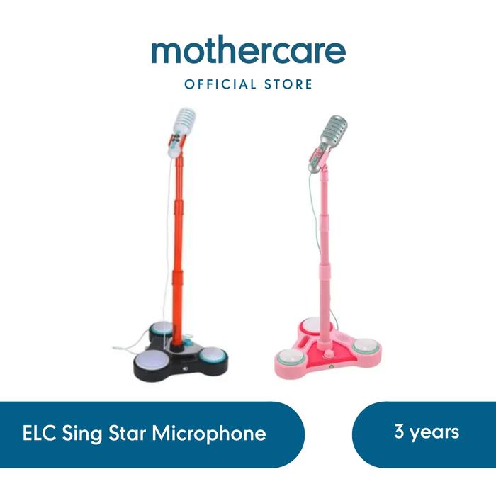 Gambar ELC Sing Star Microphone - Mainan Edukasi Bunyi Musik Karaoke Anak - Merah Muda dari Mothercare Indonesia Kab. Bogor Tokopedia
