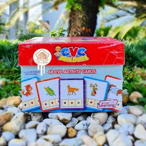 Junior Learning CVC Word Builders Activity Cards